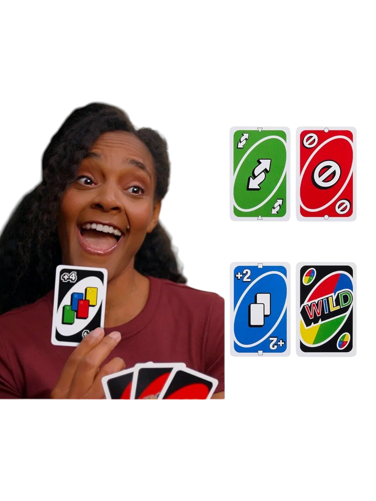 UNO Playing Card Game – Classic Family Fun (112-Card Set, Multicolor)