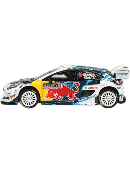 Mini GT #974: Ford Puma Rally1 #13 M-Sport Ford WRT 2024 Rally Monte Carlo 1:64 Scale