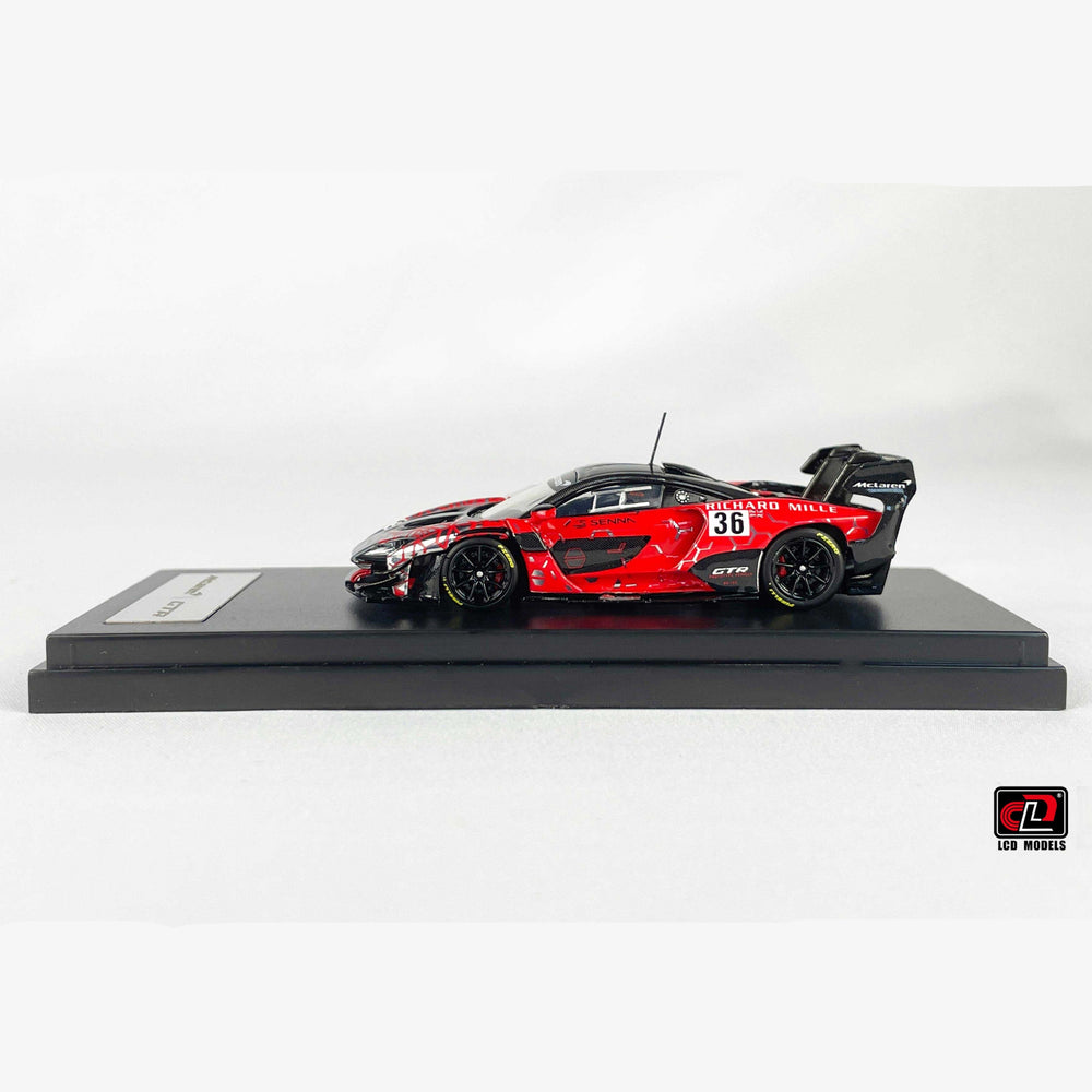 LCD Models Mclaren Senna GTR Imported 1:64 Scale (code-LCD64024-RE) Red