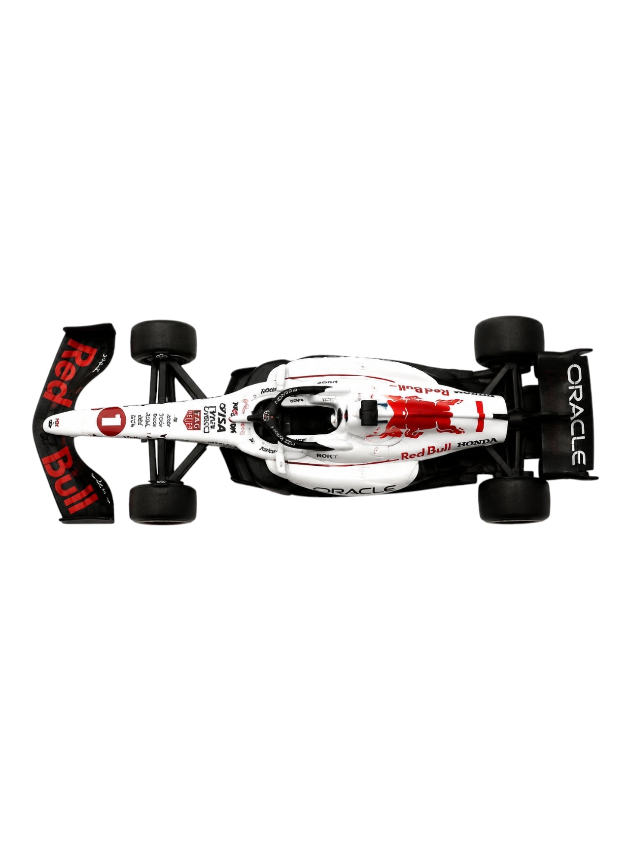 Bburago Oracle Red Bull Racing RB21 Japan GP 2025 MV1 1:64 Scale Die-Cast Formula 1 Model Car (with Acrylic case)