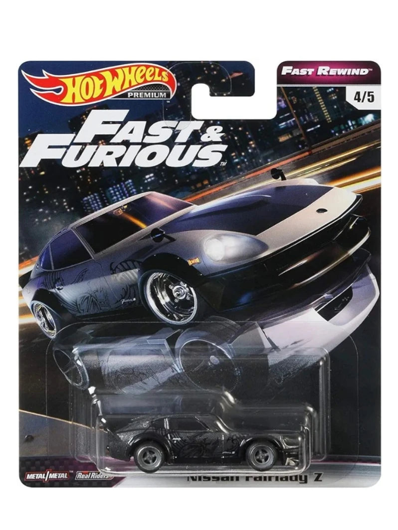 HotWheels Fast Rewind Fast and Furious Nissan Fairlady Z Imported Premium 1:64 Scale