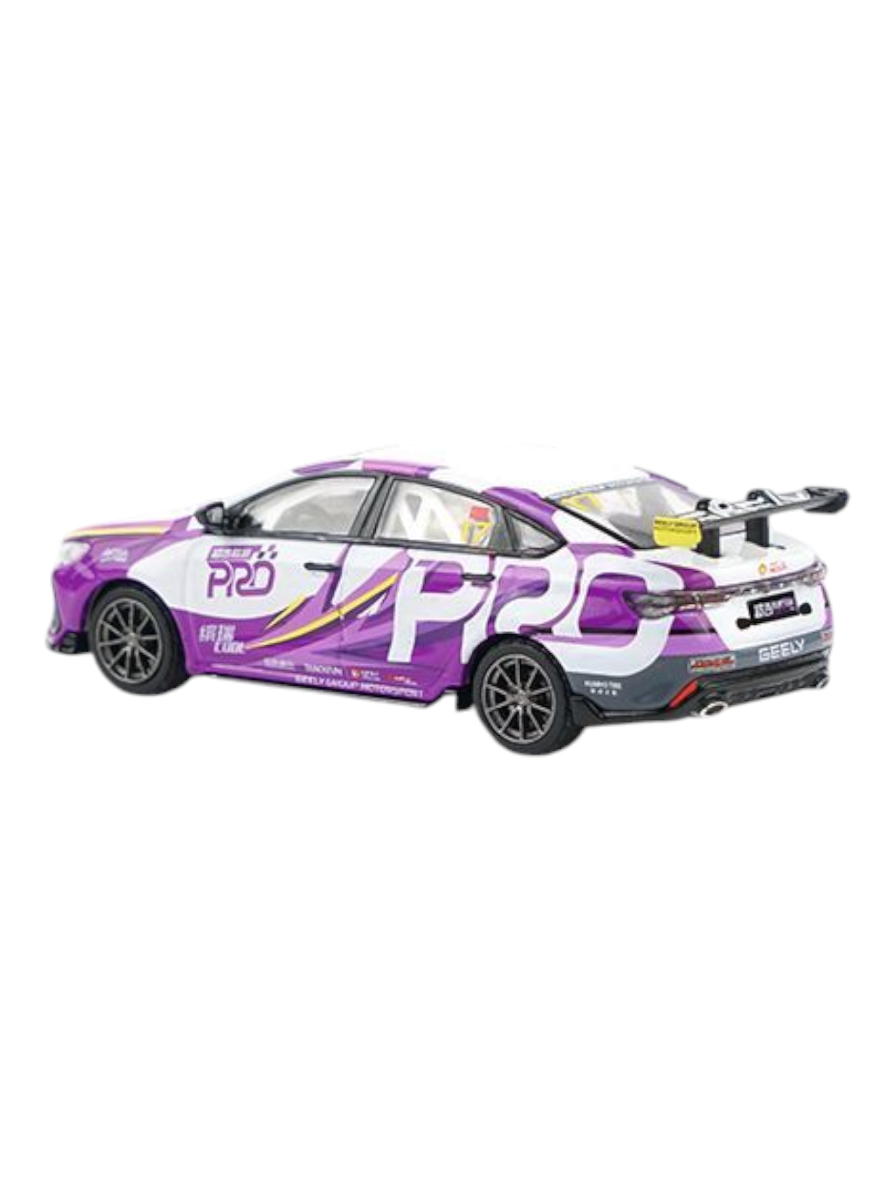 Xcartoys Geely Binrui cool SMT-2023 Geely Super Cup Pro T7-11 1:64 Scale