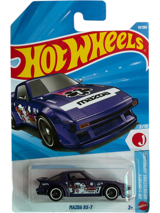 Hotwheels Mazda RX-7 Imported Mainline 1:64 Scale