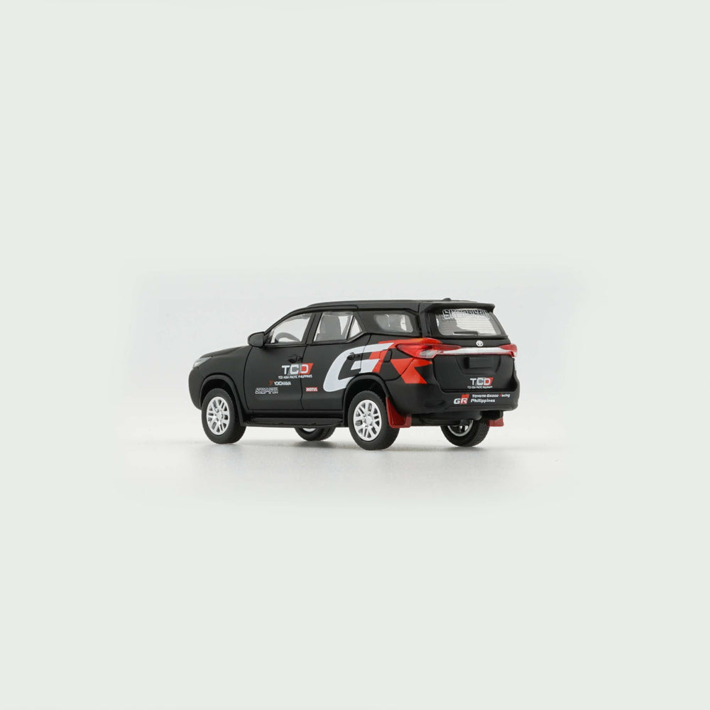 Gazoo Racing Toyota Fortuner 2018 Imported 1:64 Scale (Matte Black)