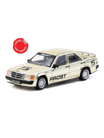 Tarmac Works Mercedes-Benz 190 E 2.3-1.6 Race of Champion Alain Prost 1:64 Scale