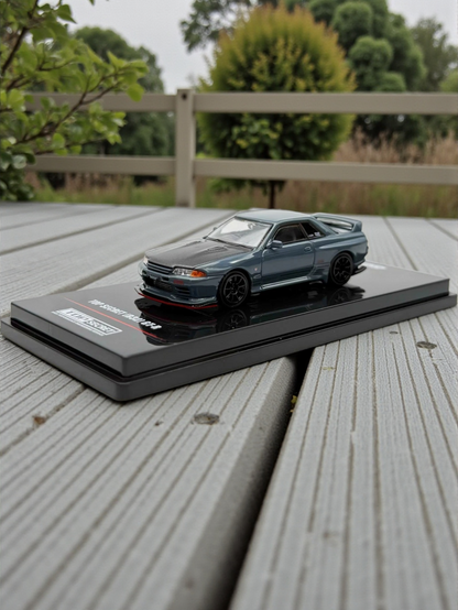 INNO64 Nissan Skyline GT-R R32 TOP Secret 1:64 Scale Metal Diecast IN64-R32TS-STGR