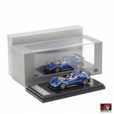 LCD Models Pagani Zonda HP Diecast Model Imported 1:64 Scale (Code-LCD64018-BU/Blue)
