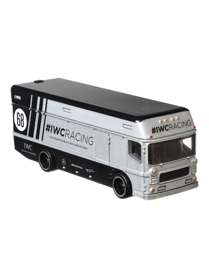 Hotwheels car Culture Mercedes Benz 300 sl euro hauler imported team transport 1:64 Scale