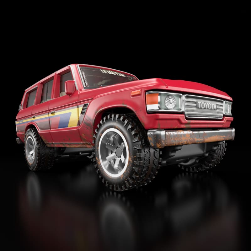 PRE-ORDER HotWheels RLC x Maluma x Toyota Land Cruiser FJ60 Diecast Matel 1:64 Scale ( Eta-April 2027 )