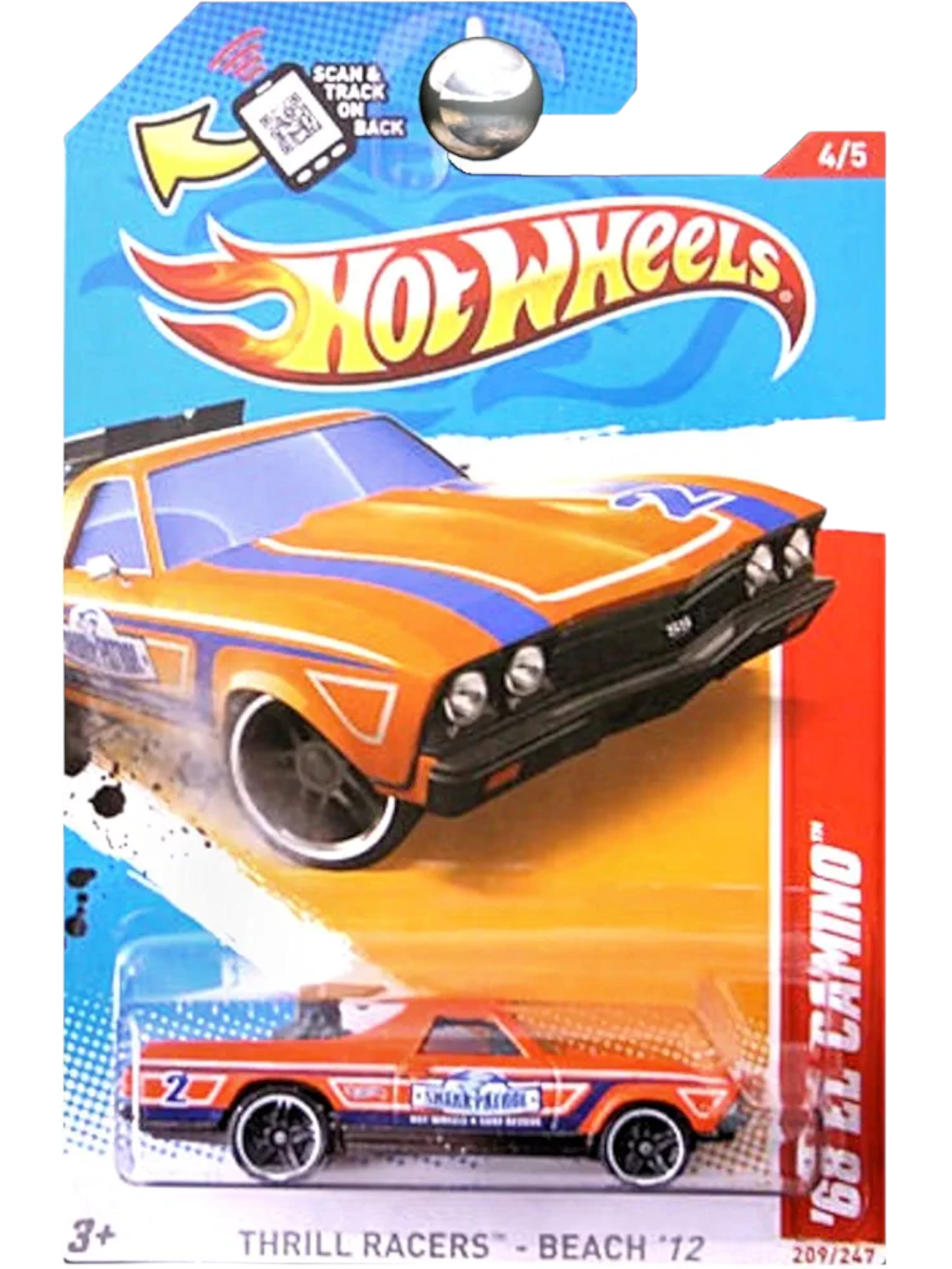 Hot Wheels beach series car