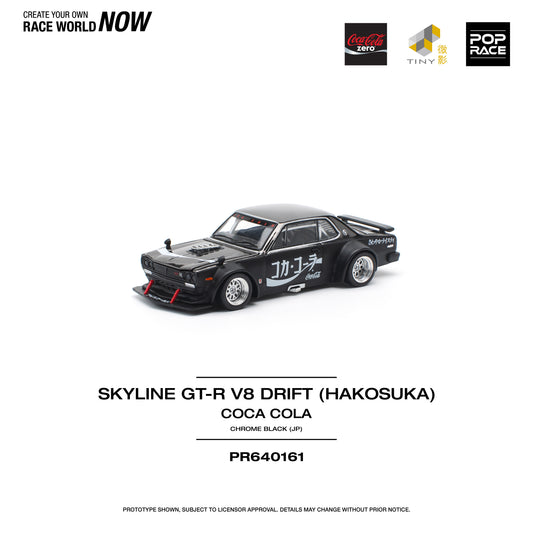 Pop race pr64-161 skyline GT-R v8 drift (hakosuka)  2:64 Scale