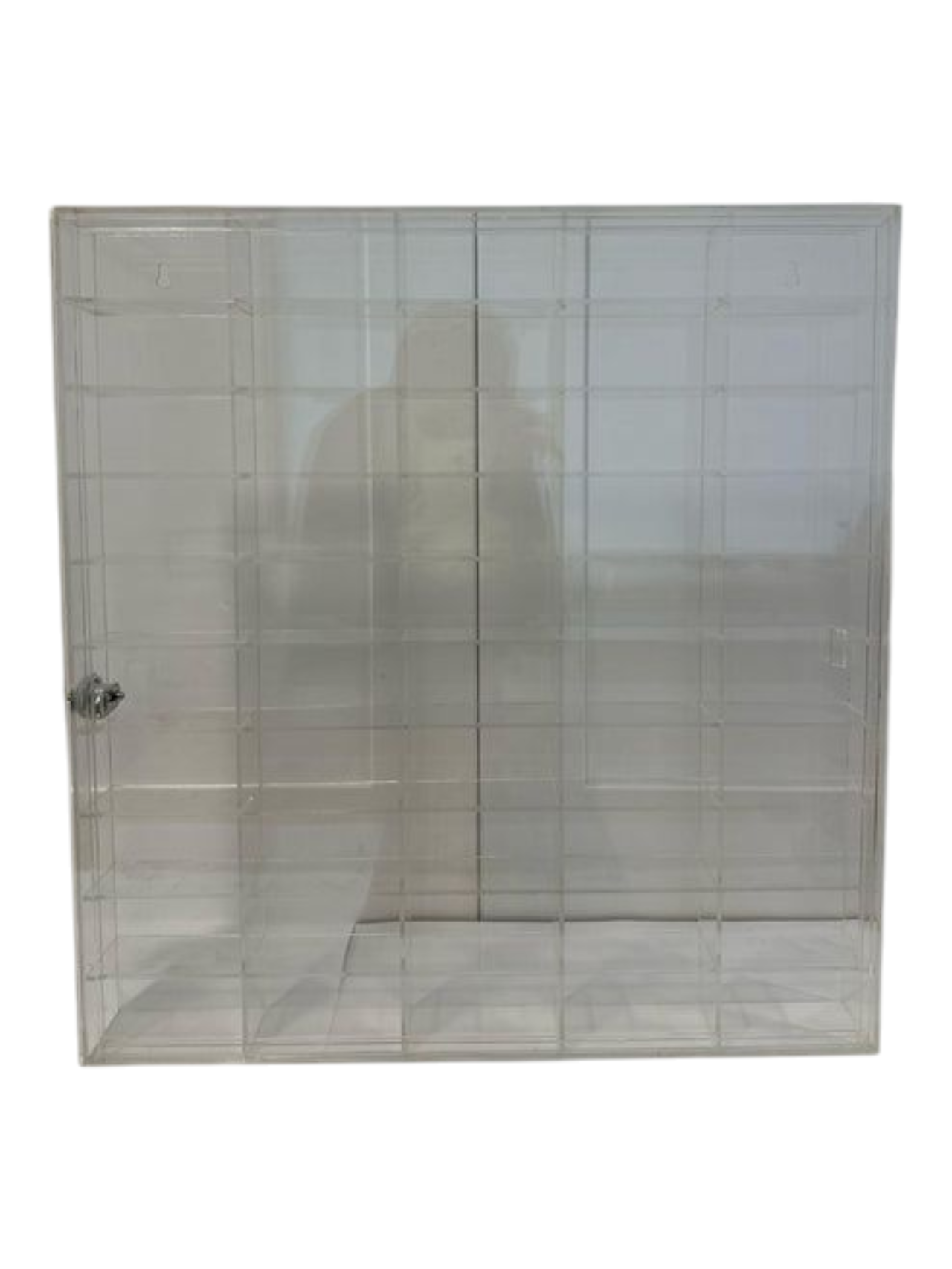 Acrylic Case For Storage holds 50 Cars  Locking System (Cars not Included)