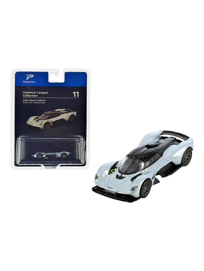 PosterCars Hypercar League Collection Aston Martin Valkyrie 1:64 Scale