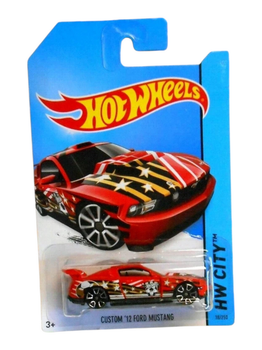 HotWheels Custom 12 Ford Mustang Imported Mainline 1:64 Scale