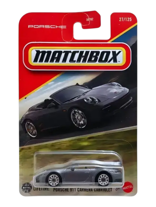 Matchbox Porsche 911 Carrara Cabriolet Imported mainline 1:64 Scale
