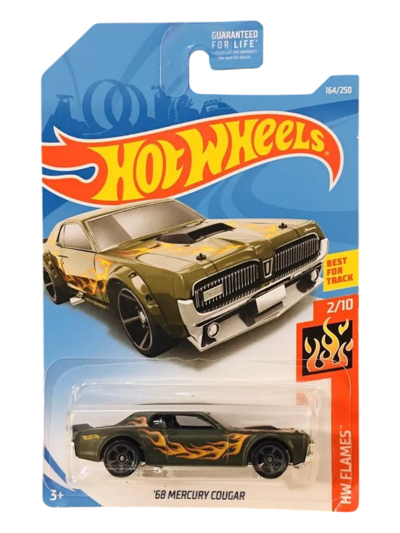 HotWheels 68 Mercury Cougar Imported Mainline 1:64 Scale