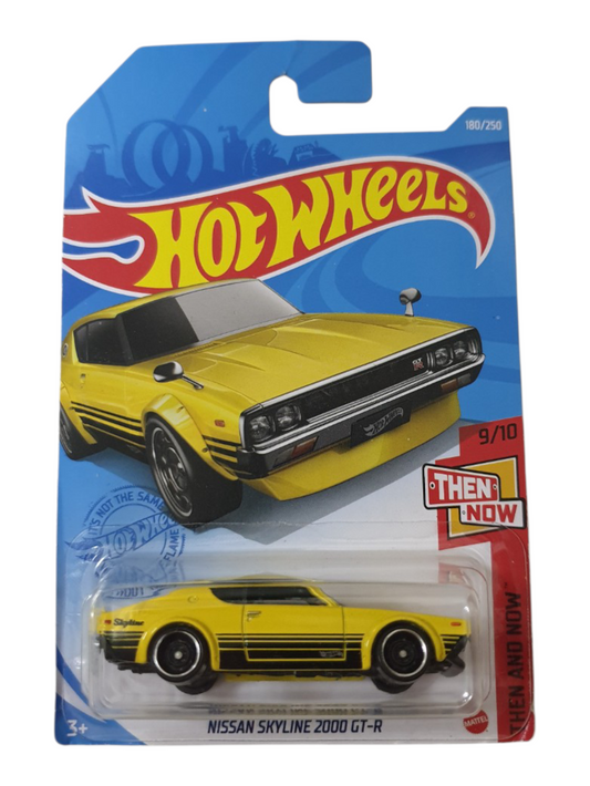 HotWheels Nissan Skyline 2000GT-R Imported Mainline 1:64 Scale GTB39-M7C5