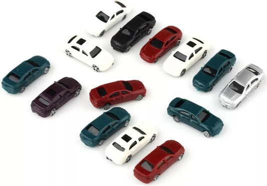 10 Carritos Surtidos 1:150 N Escala Ferromodelismo 5 Colores