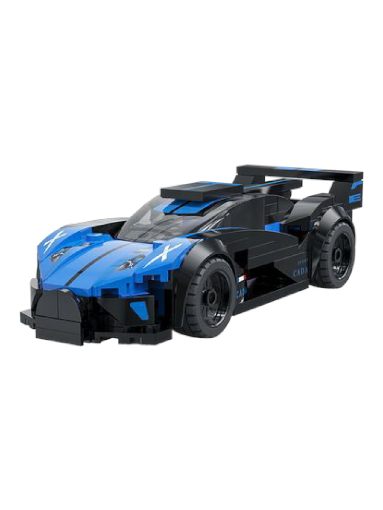 Cada Bluefire Specter Car Brick Model Kit 1:32 Scale