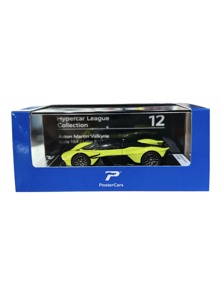 Postercars Hypercar League Collection Aston Martin Valkyrie 1:64
