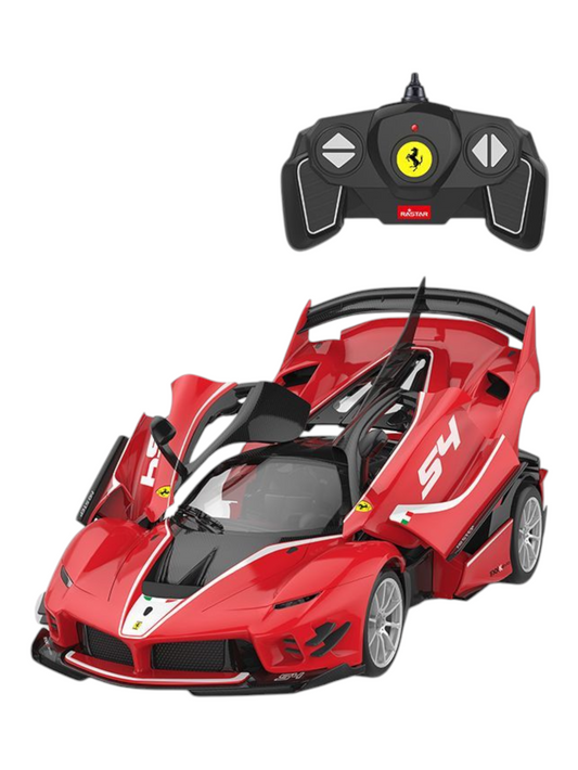 Rastar Ferrari FXX K Evo RC Assembly Model Kit 1:18 Scale (84 pcs and 8 pts)