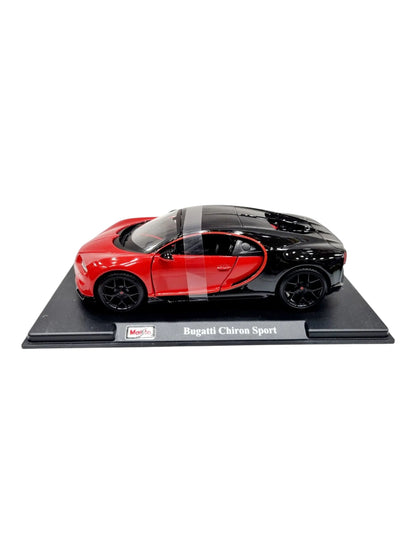 Maisto bugatti chiron sport (official licence product) 1:24 die-cast scale model car