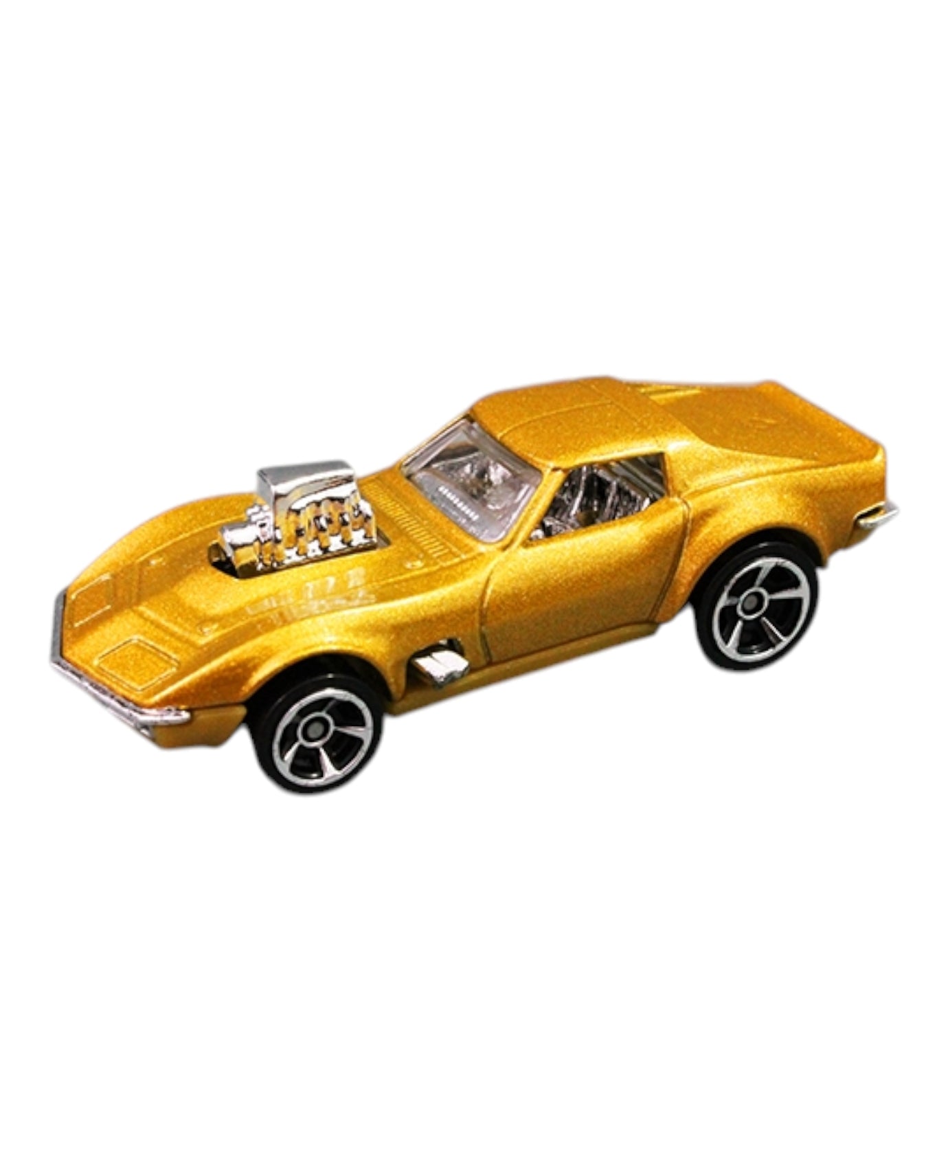 Hotwheels '68 corvette -gas monkey garage imported mainline 1:64 Scale