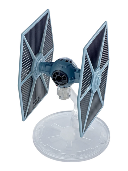 HotWheels Starships Tie Fighter Star Wars Includes Flight Stand premium Imported 1:64 Scale