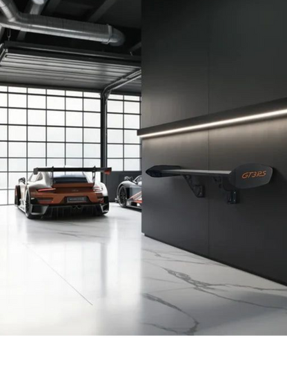 Porsche 911 GT3 RS Style Spoiler Shelf for storage