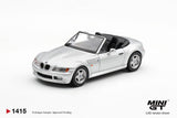 PRE-ORDER Mini GT.1415 BMW Z3 TITANIUM SILVER 1:64 Scale Diecast Model Box / Blister (ETA-APR 2027)