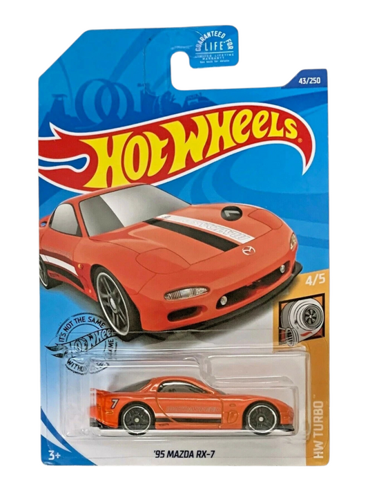 HotWheels '95 mazda rx-7 Imported Mainline 1:64 Scale GHD02-D7C5