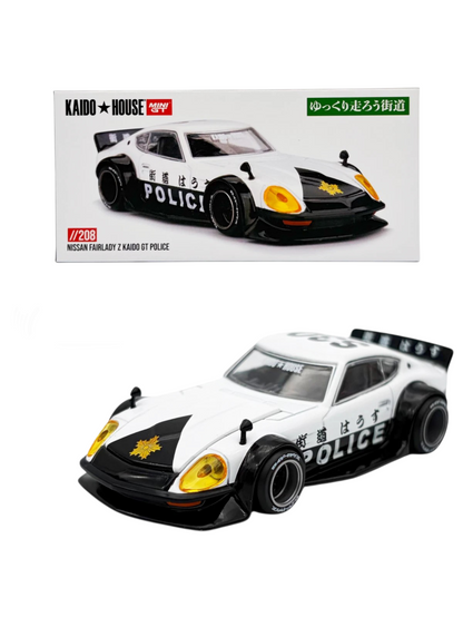 Mini GT Kaido House #208: Nissan Fairlady Z Kaido GT Police 1:64 Scale