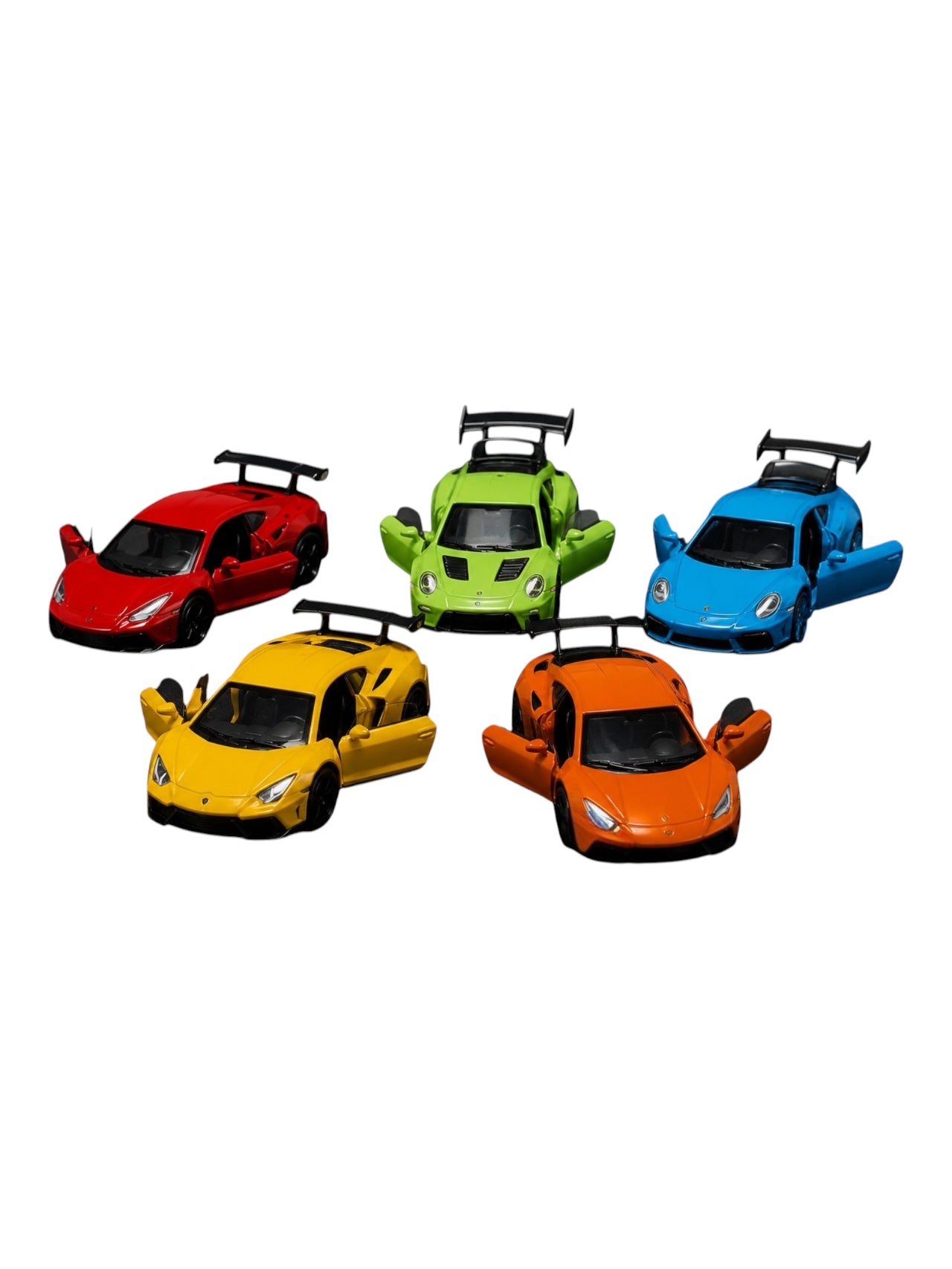 1:64 Scale Die-Cast Dashboard Drift Cars | Lamborghini, Bentley, Porsche, Ferrari & Supra | Pull Back Action | Rotating Stand