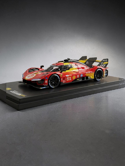 Bburago Racing 'Ferrari 499p Af Corse Imported 1:64 Scale No.51