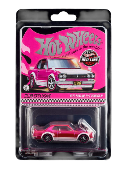 Hot Wheels RLC Exclusive 1972 Skyline H/T 2000GT-R 1:64 Scale (With Protector)