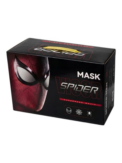 Spider-Man Interactive Mask | Opening your Mouth will Blinking Eyes  | Superhero Costume Mask