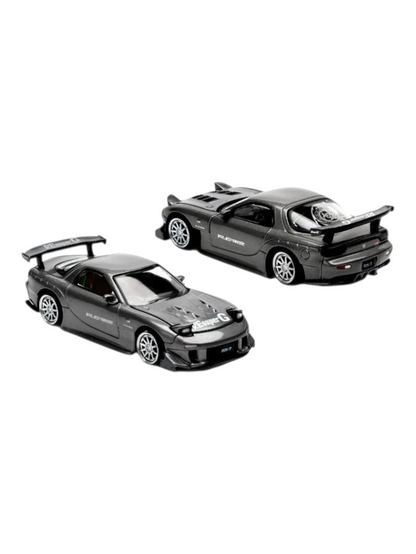 Pop Race PR64-255 Mazda RX7 RE-Amemiya 1:64 Scale