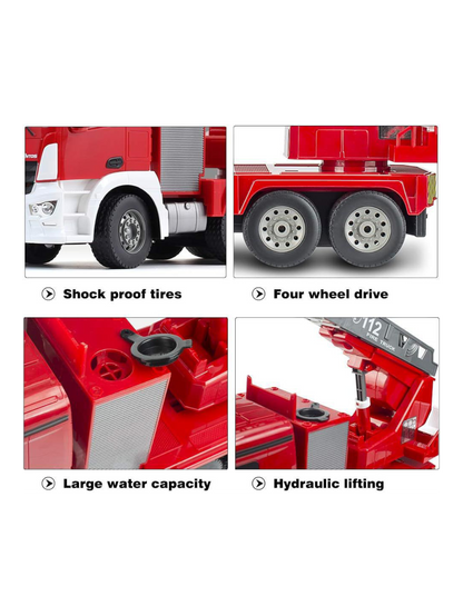Remote Control (RC) Water Pumping Fire Truck 1:20 Scale