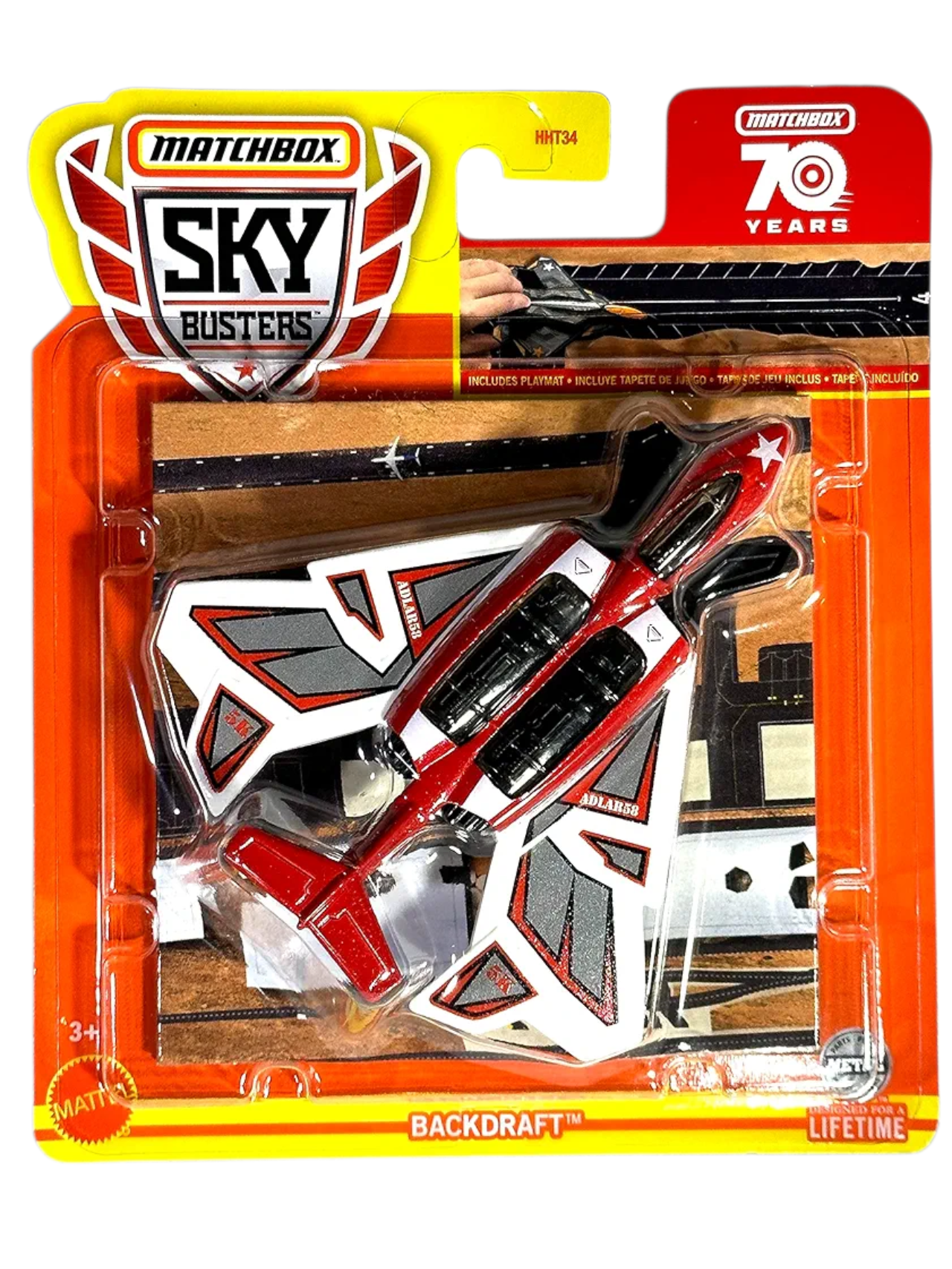 Matchbox Sky Busters Backdraft 70 years 19:32 Scale