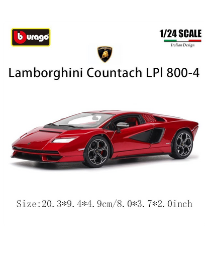 Bburago Lamborghini Countach LPI 800-4 1:24 Scale