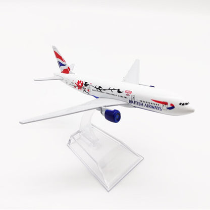 Aircraft Model British Airways 16 cm Diecast (code 140) .