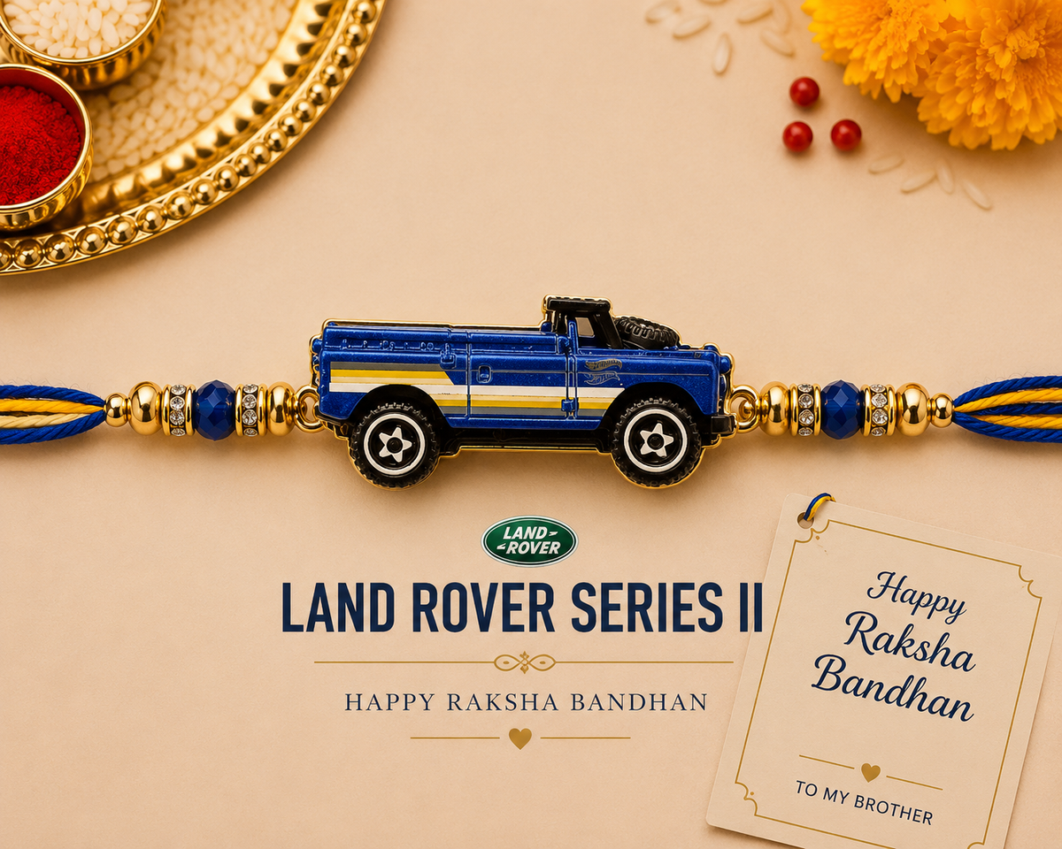 Hotwheels Original Car Rakhi – Choose Any Car & Get It Customized as a Rakhi | Raksha Bandhan Gift for Brother