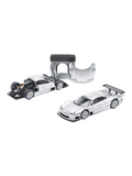 Pop Race Mercedes-Benz AMG CLK GTR-Silver PR640158 1:64 Scale