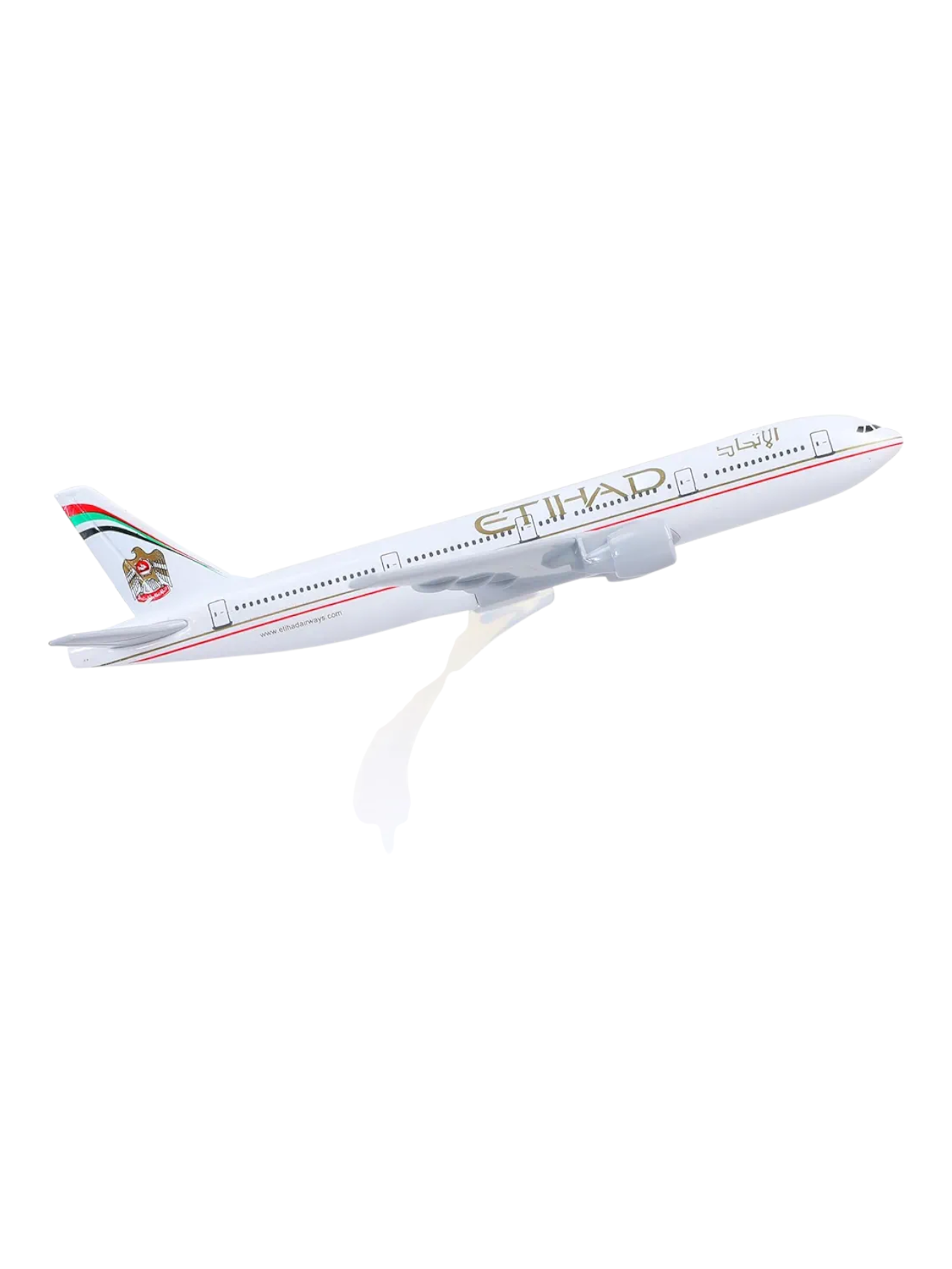 Aircraft Model Boeing 777 Ethihad Airways Airplane 16 CM (Code-134)