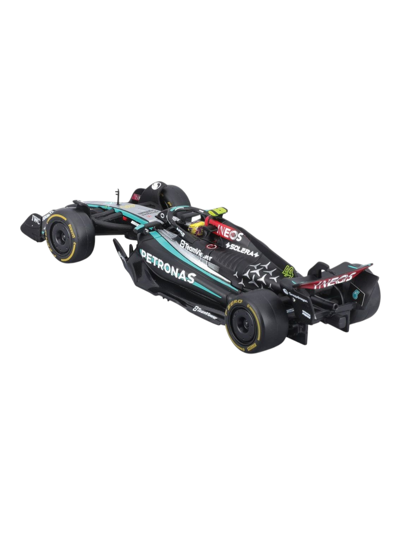 Bburago Formula 1 (F1) AMG Petronas F1W15 E Performance Diecast 1:43 Scale (With Acrylic Case)