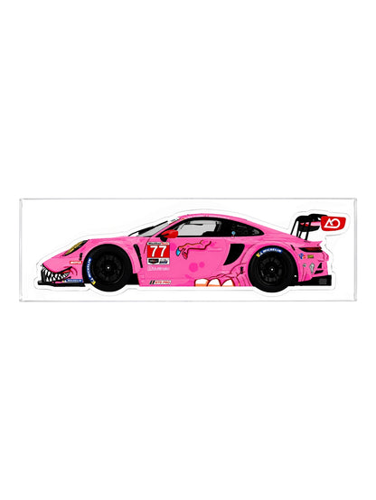 Porsche 911 GT3 R Race Car Magnet – Roxy & Rexy Collection | Multiple Variants | 13 cm Decorative Fridge Magnet