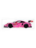 Porsche 911 GT3 R Race Car Magnet – Roxy & Rexy Collection | Multiple Variants | 13 cm Decorative Fridge Magnet