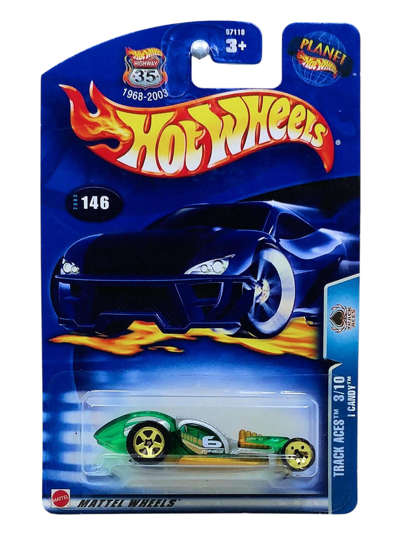 HotWheels Track Aces Candy Collector No-146 Imported Mainline 1:64 Scale