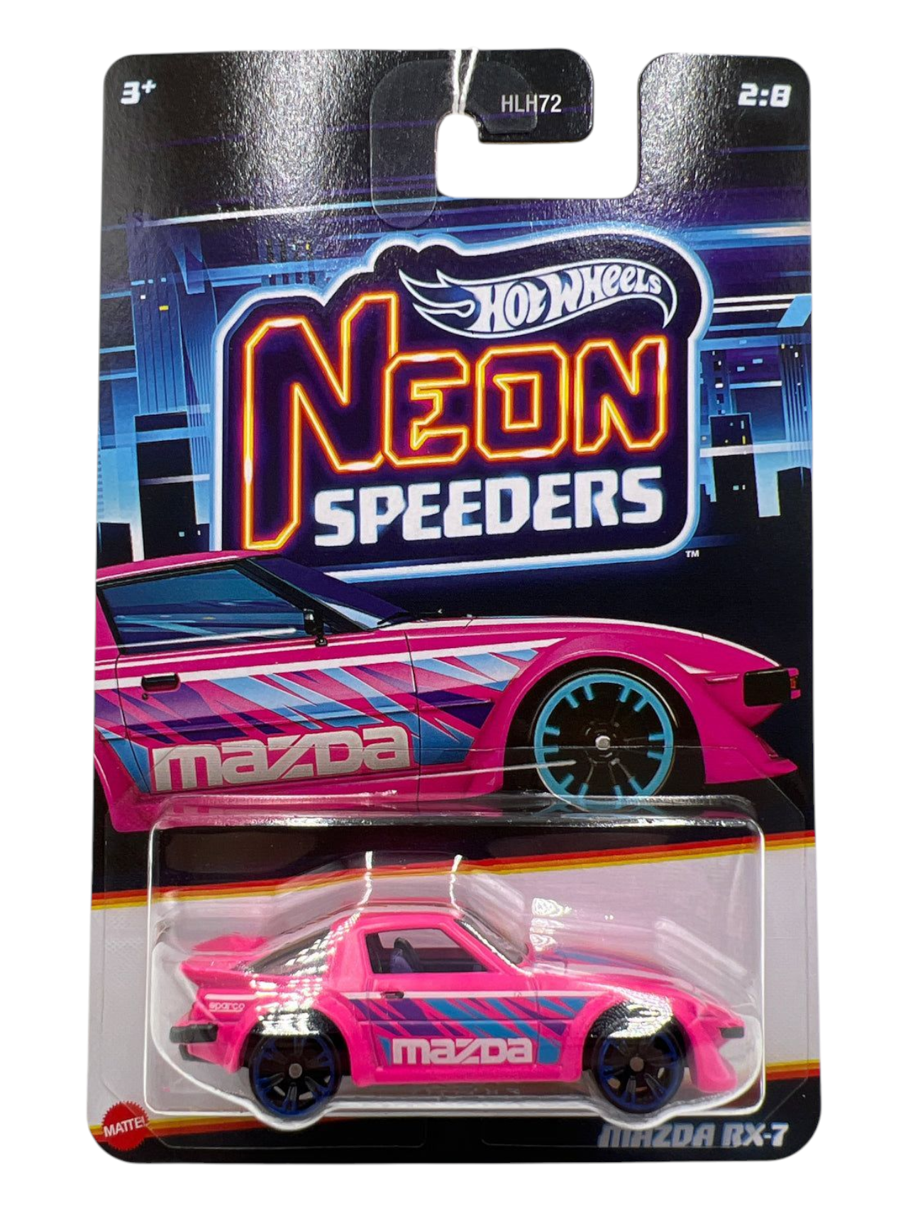 HotWheels Neon Speeders Set of 10 1:64 Scale