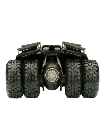QY Toys The Dark Knight Trilogy Tumbler Batman bat mobile Alloy Model 1:24 Scale with light sound and mist.